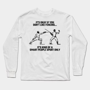 fencing Long Sleeve T-Shirt